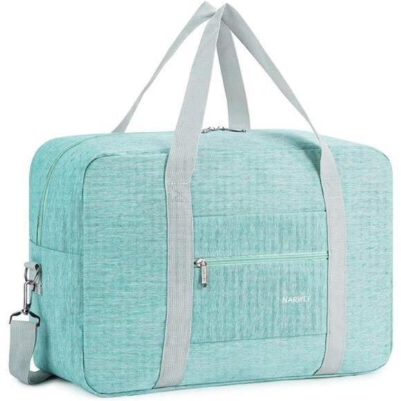 Bags Foldable Travel Duffel Bag Mint Green Poshmark